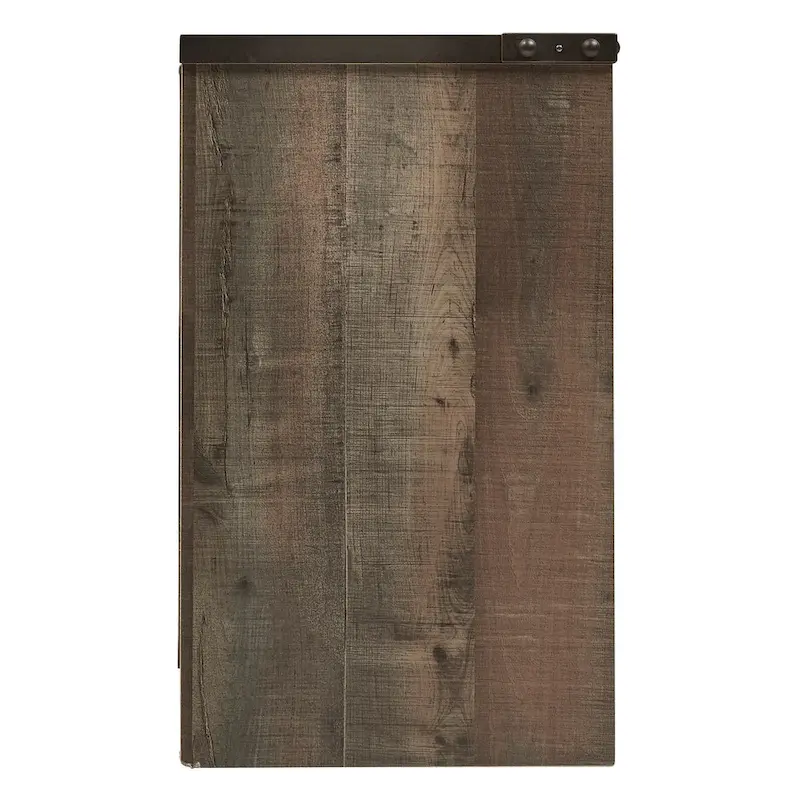 Trinell Casual Large TV Stand, Brown