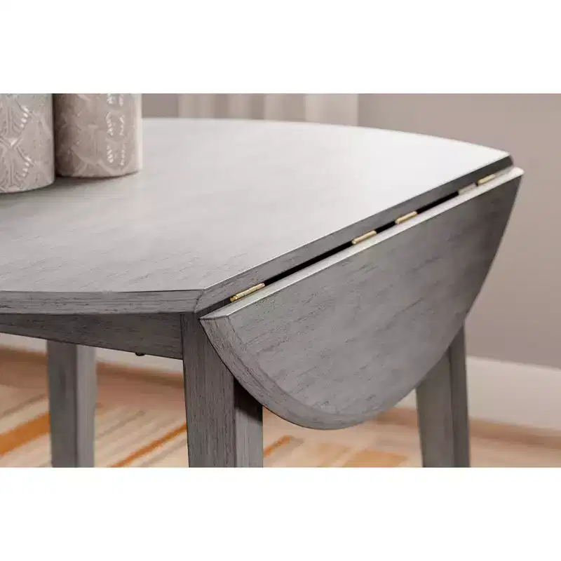 Signature Design by Ashley Casual Shullden Drop Leaf Dining Table Gray