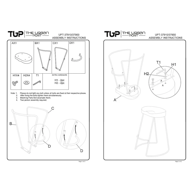 24 Inch Handcrafted Backless Barstool, Natural Brown Mango Wood Thick Saddle Seat, Black Iron Base