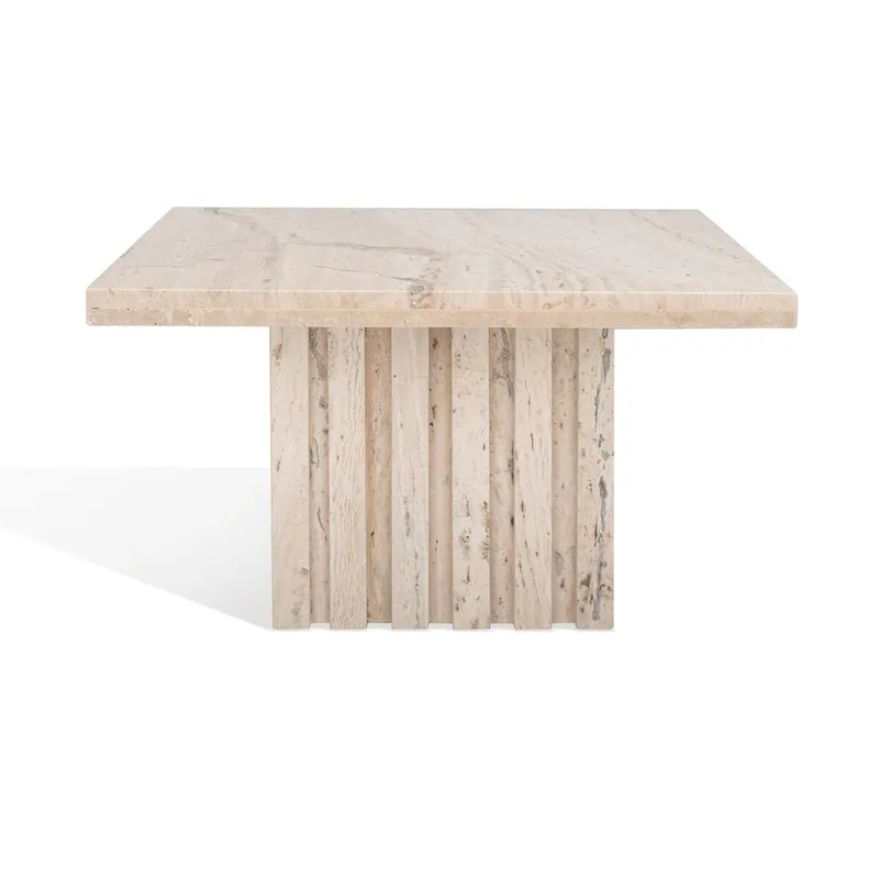 Square Marble Accent Table — 21