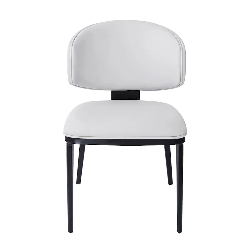 '- PU Leather Upholstered Dining Chairs