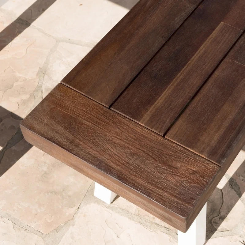 Jubilee Farmhouse Rectangle Acacia Wood Picnic Dining Bench by Christopher Knight Home