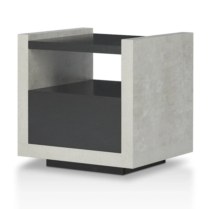 18-inch 1-Shelf Side Table