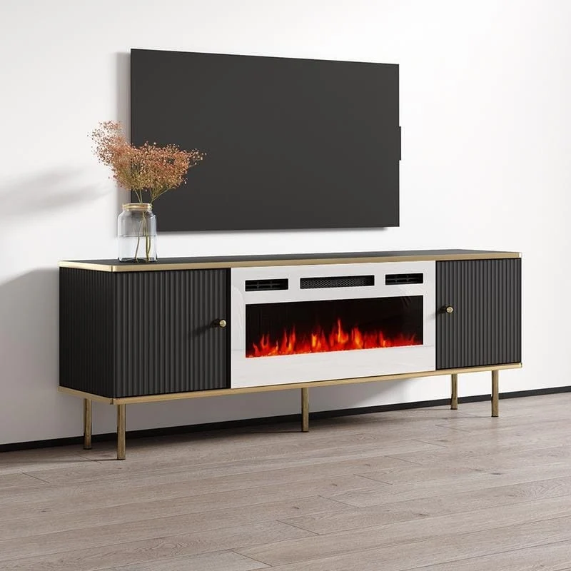 Camelia WH-EF Electric Fireplace 63 TV Stand
