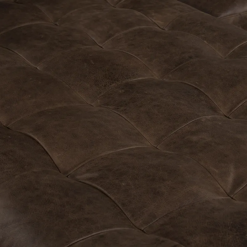 Poly & Bark Calle 114 Right-Facing Sectional - Full Grain Genuine Italian Leather