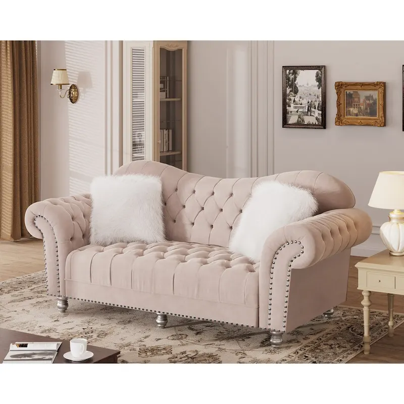 Luxury Classic America Chesterfield Tufted Back Sofa