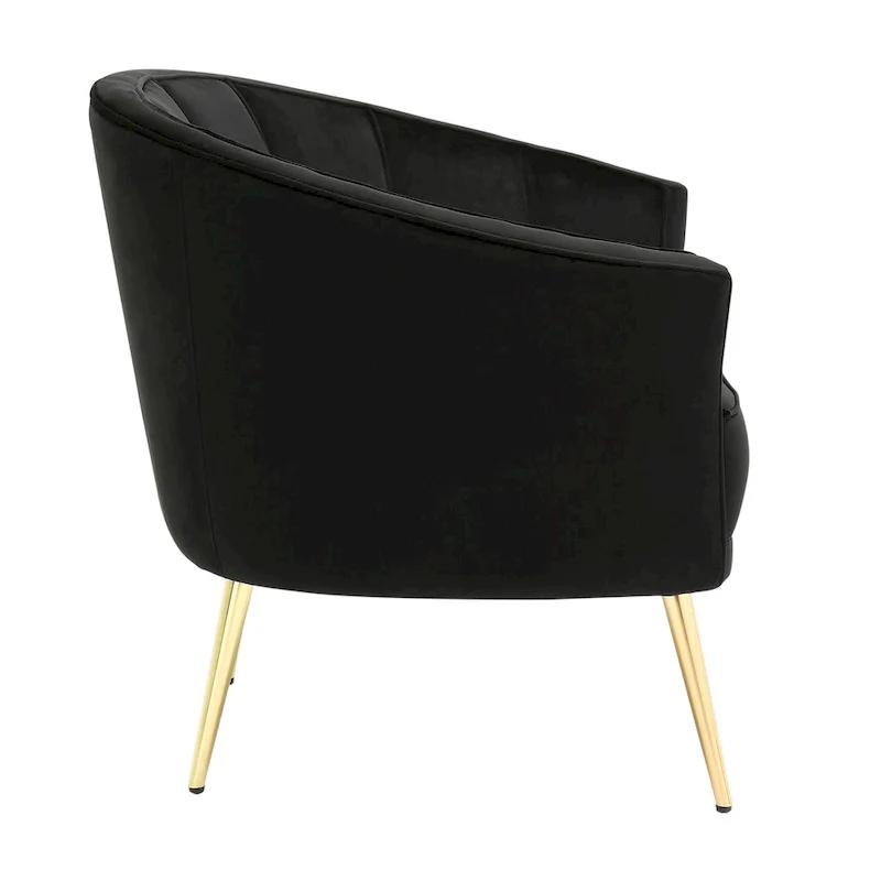 Modern Velvet Accent Chair