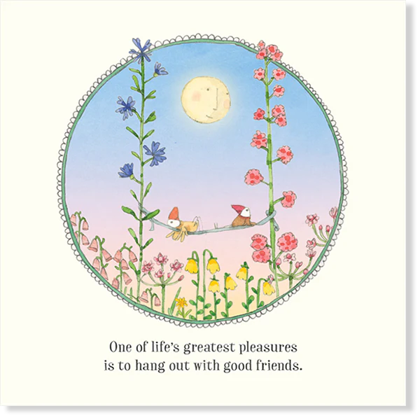 Affirmations - Twigseeds Friendship Card - One of life's greatest pleasures - K271