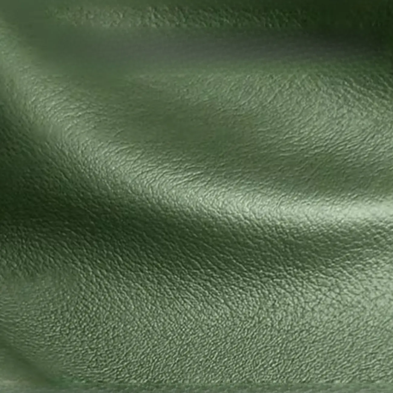 Modern Brown Leather Swivel Office Chair