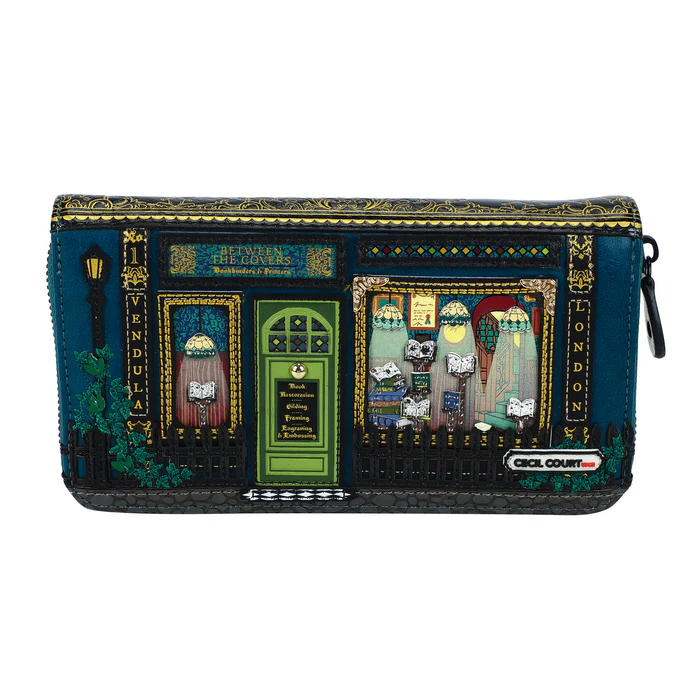 Vendula Between the Covers Bookbinders Large Ziparound Wallet