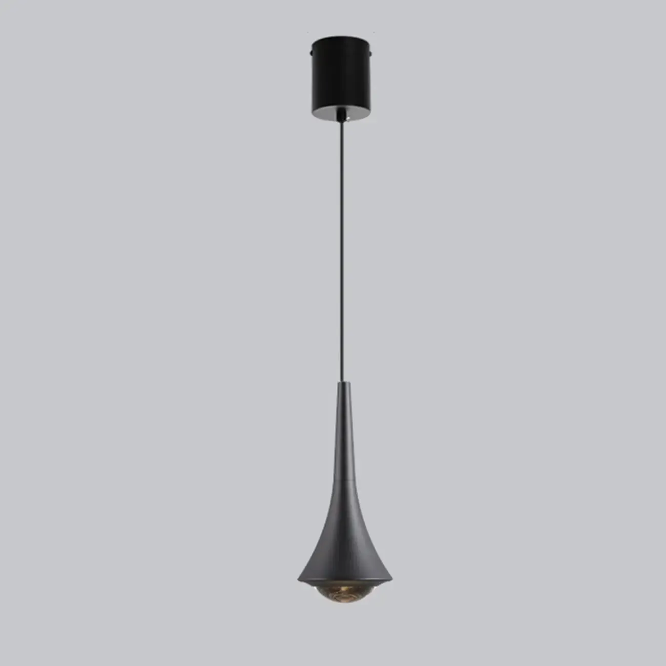 Bedside Metal Pendant Light with Third Gear Dimming