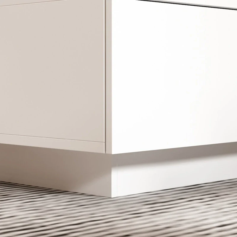 Function & Elegance: Modern LED-Lit Coffee Table with Glass Top