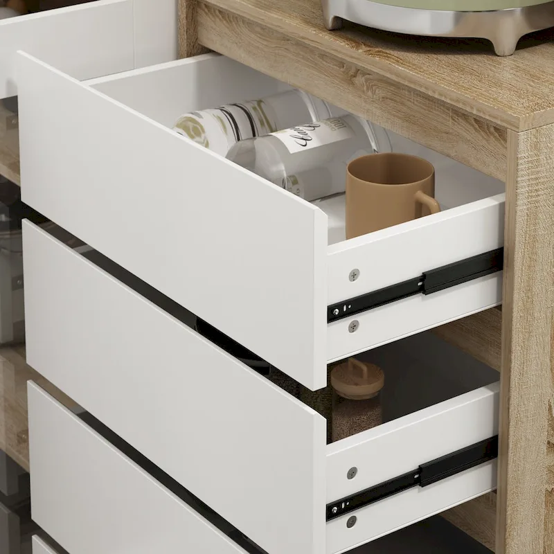 Sideboard Wine Cabinet Tea Cabinet Kitchen Cupboard Buffets Sideboards