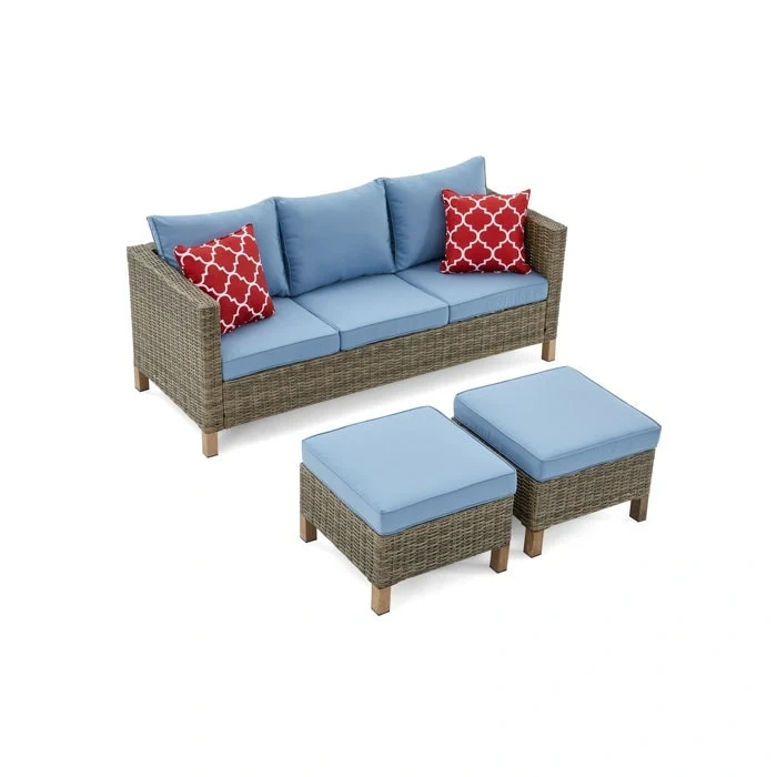 6 Piece Sectional Seating Group with Cushions