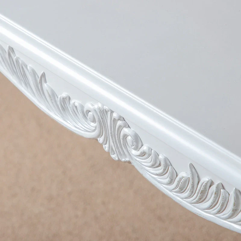 Furniture of America Eugene Traditional Solid Wood 7-Piece Expandable Dining Table Set