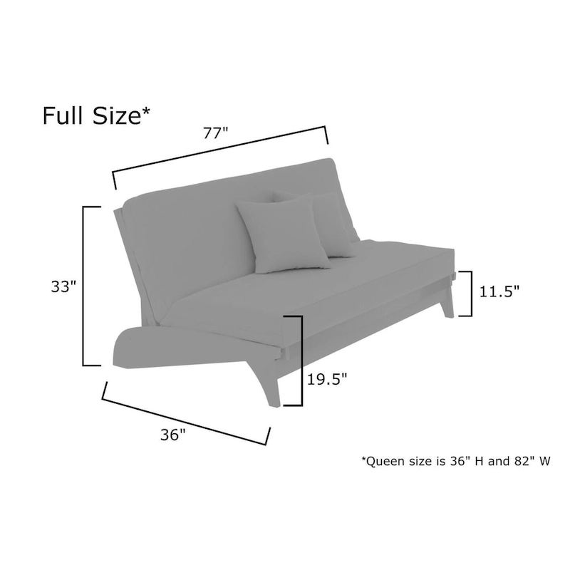 Dillon Queen Futon Frame