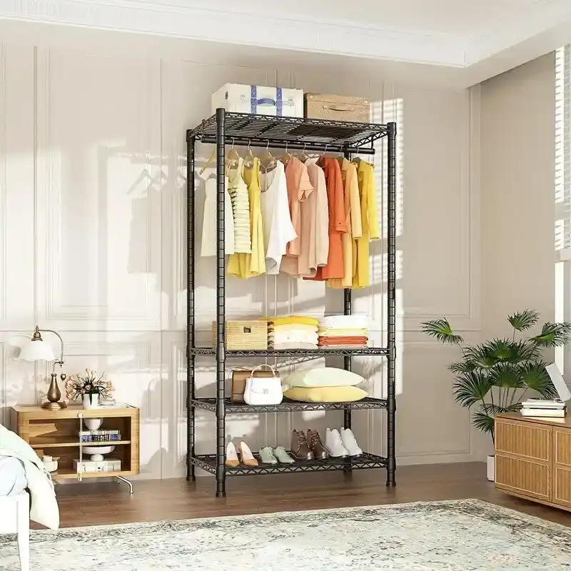 Heavy Duty Clothes Rack - 14D x 30W x 74.2H