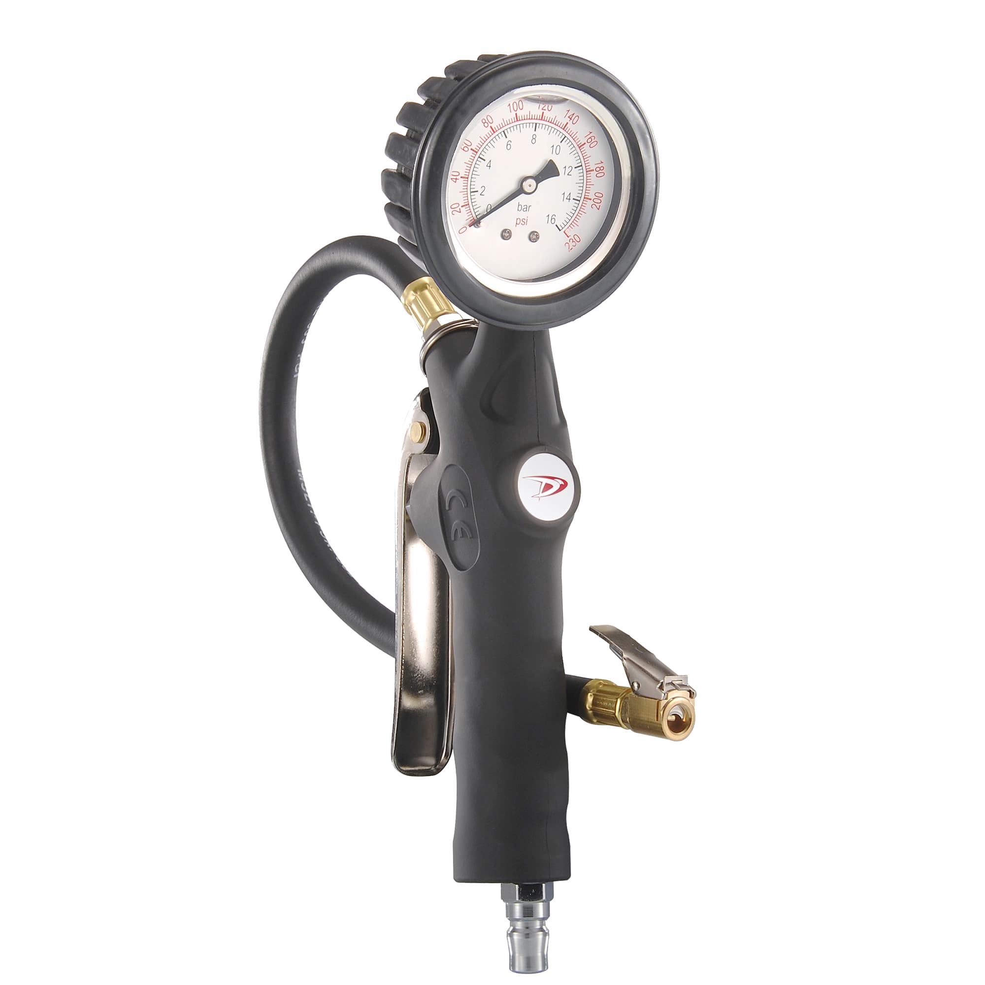 SEAPENG DP-702 Automatic Tire Inflator Gauge, 0-230 PSI for cars, trucks, RVs and garages