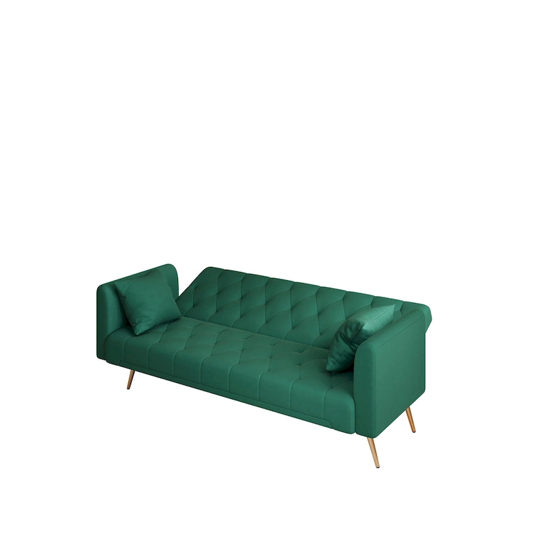 Upholstered Convertible Double Folding Sofa Bed - 19.00 x 71.00 x 30.00