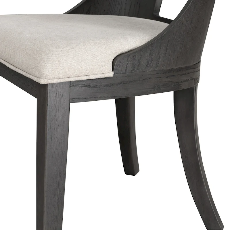 Furniture of America Piez Modern 5-Piece Solid Wood Round Dining Set