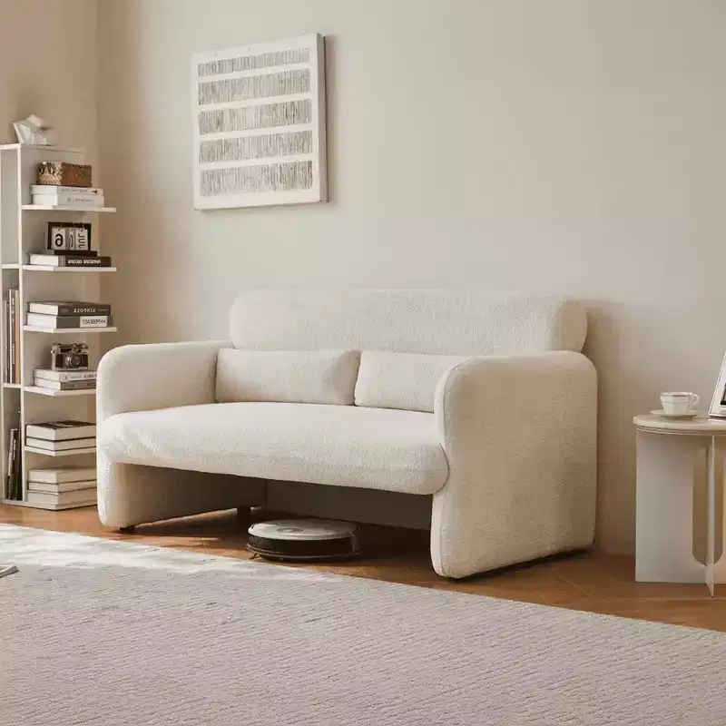 MAYEERTY Sleeper Sofa Bed with USB, 3-in-1 Adjustable Pull-Out Bed & Side Pocket (Velvet)