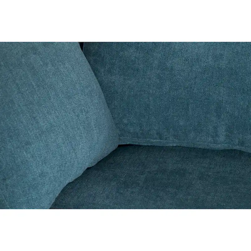 54 Wide Elegant Round Swivel Barrel Chair, Chair and a Half