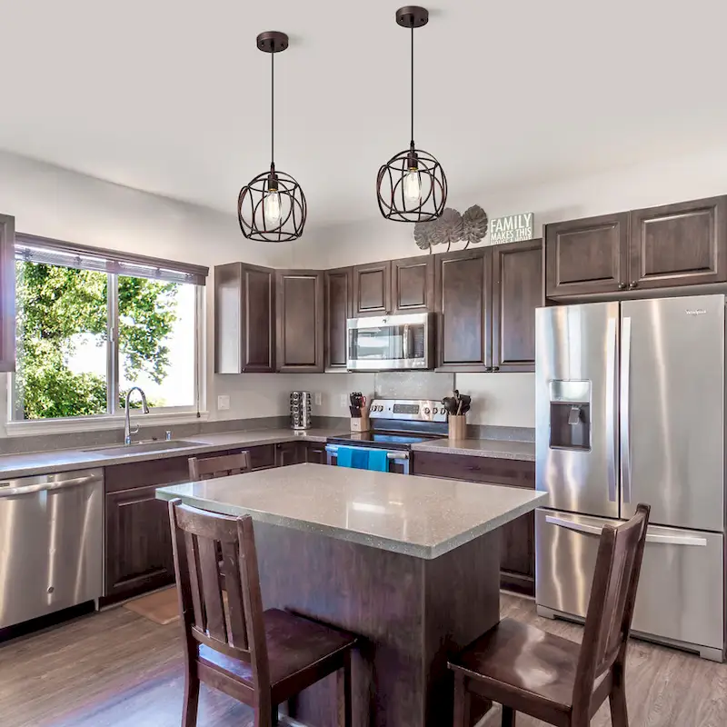 1-light Oil Rubbed Bronze Hanging Pendant