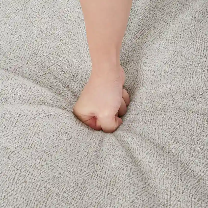 37.2 Chenille Upholstered Accent Chair with Nailheads