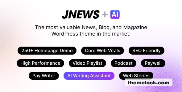 JNews v12.0.5 - WordPress Newspaper Magazine Blog AMP Theme