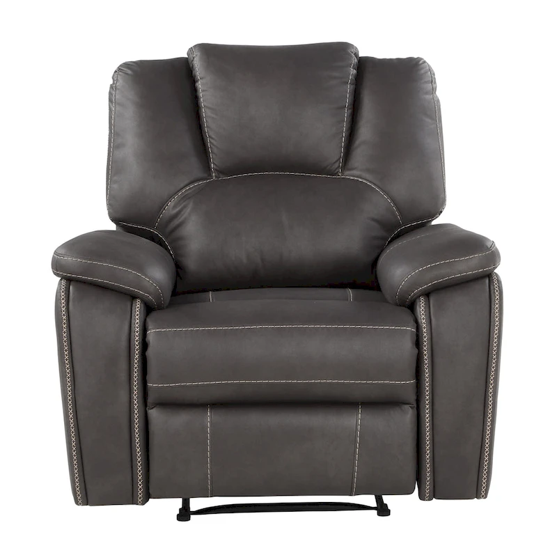 Steve Silver Kameryn Faux Leather Manual Recliner