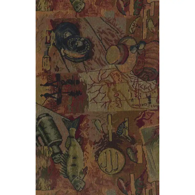 Bali Rattan Double Papasan Chair with Tapestry Cushion