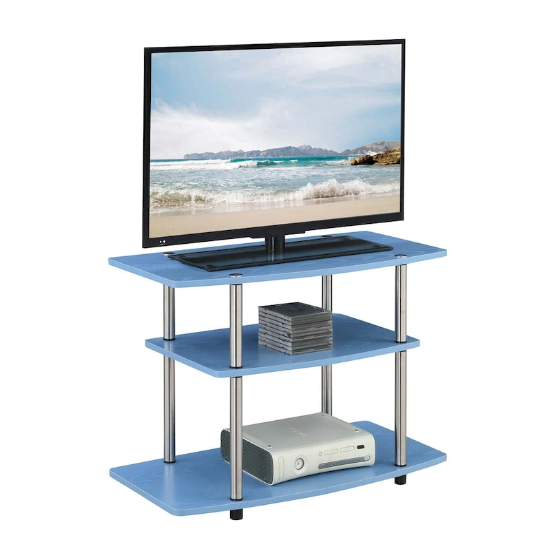 Convenience Concepts Designs2Go No Tools 3 Tier TV Stand