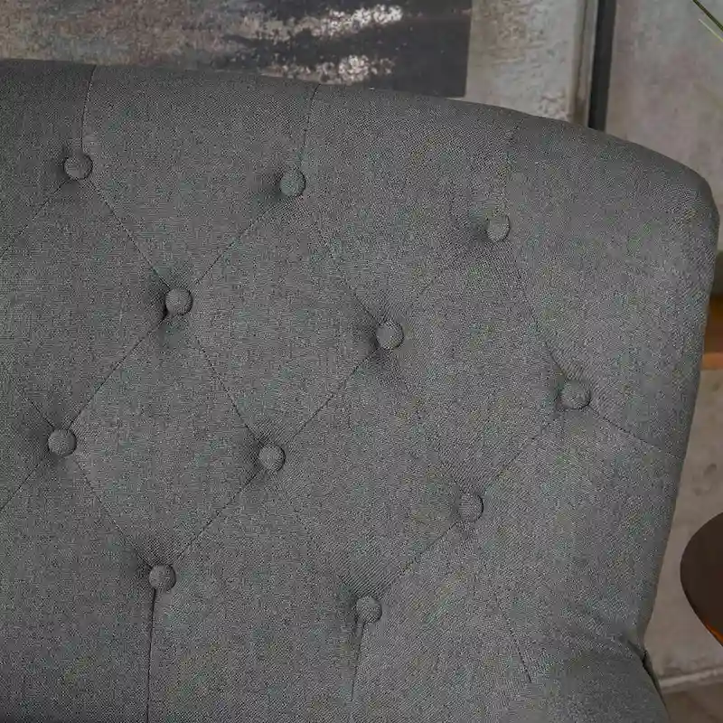 Anikki Tufted Fabric Club Chair by Christopher Knight Home
