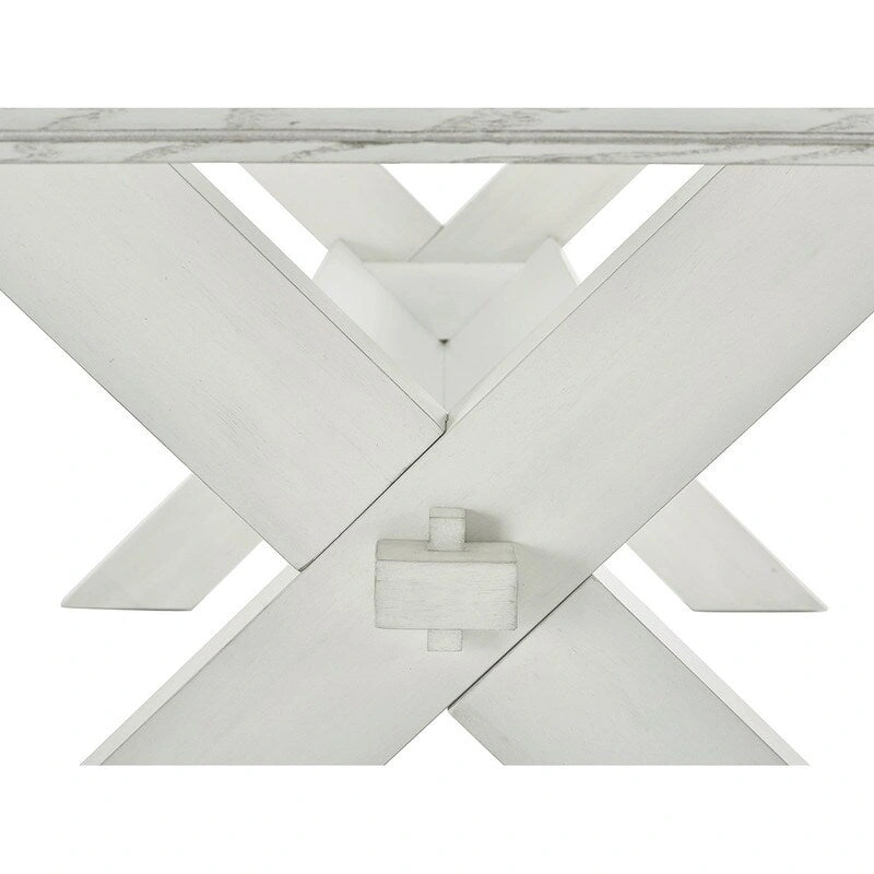 Chester Rustic Farmhouse Dining Table - N/A