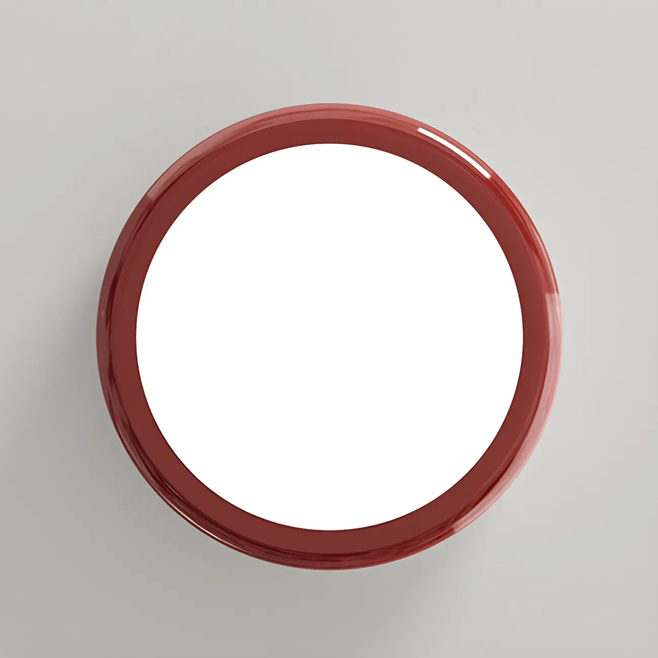 Modern Double Circles Dimmable LED Flush Mount Ceiling Light