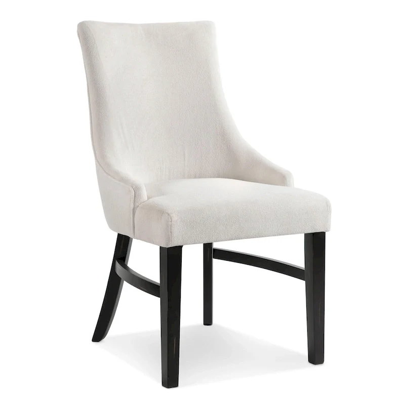 Kieran Farmhouse 5-Piece Black Wooden Dining Set