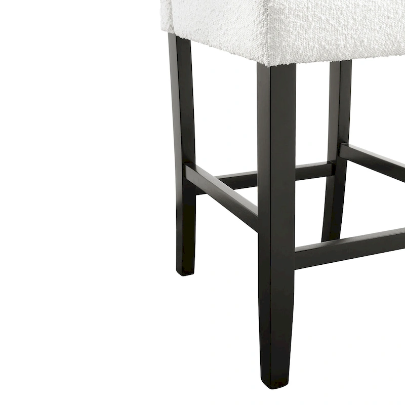 Strick & Bolton Lange Modern Upholstered Counter Height Chair (Set of 2)