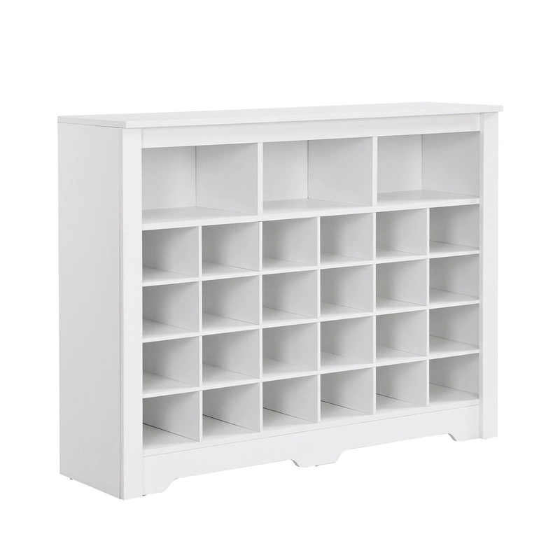 Merax Sleek Design 24 Shoe Cubby Console
