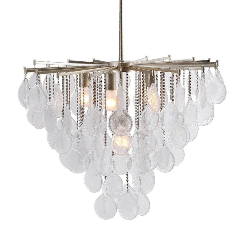 Uttermost Goccia 6-Light Tear Drop Glass Pendant