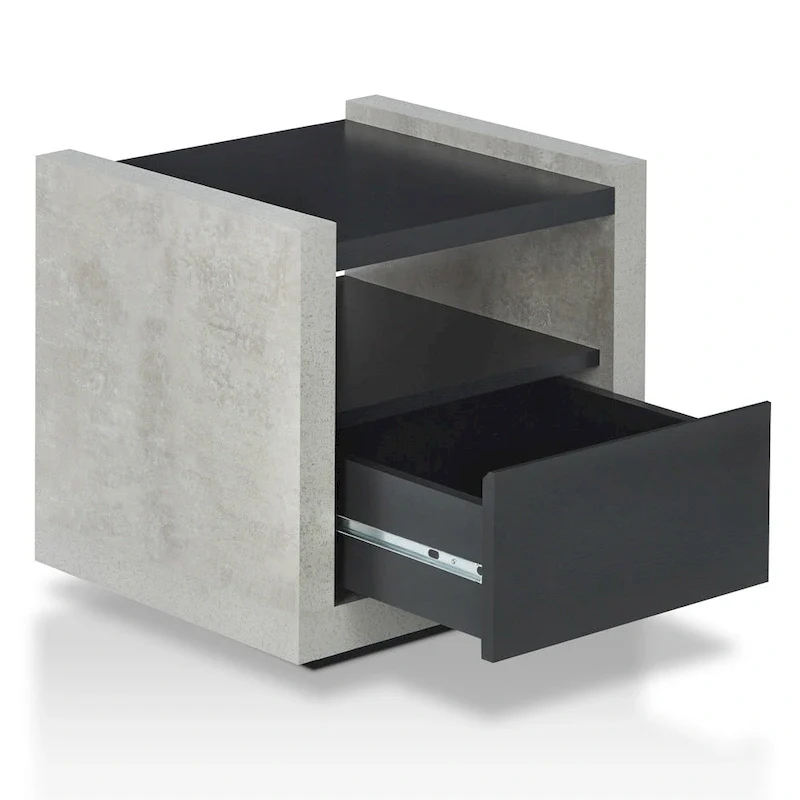 18-inch 1-Shelf Side Table