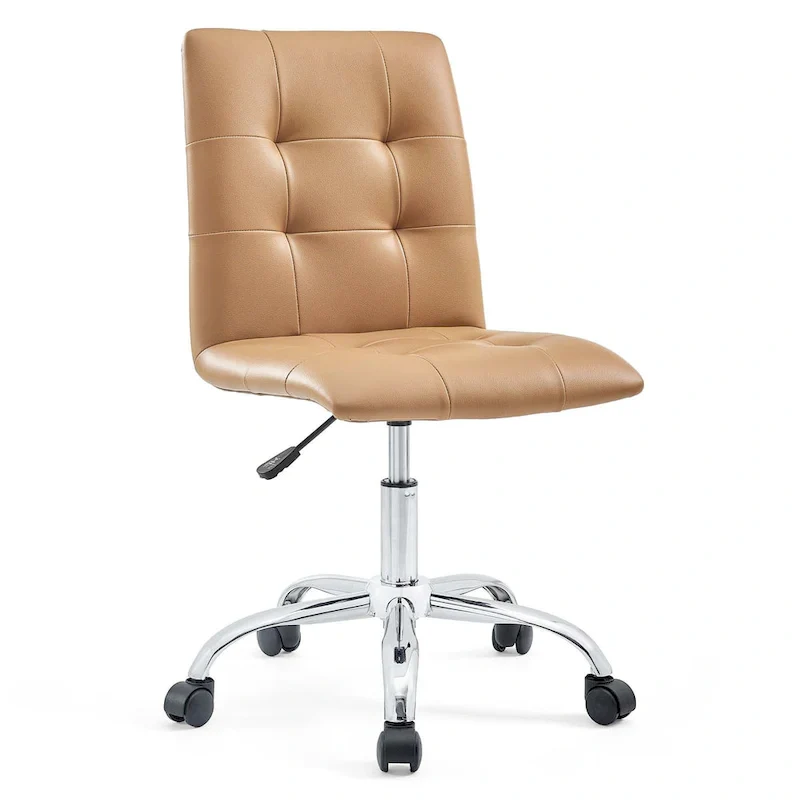 Armless Mid Back Office Chair