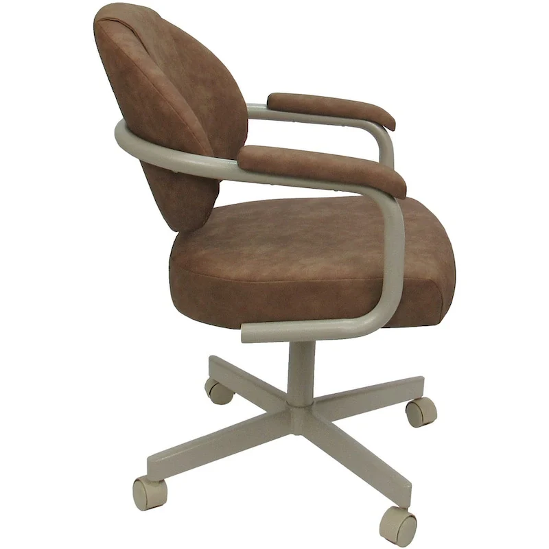 Swivel Tilt Kitchen Chair with Wheels M-70 Casters - N/A