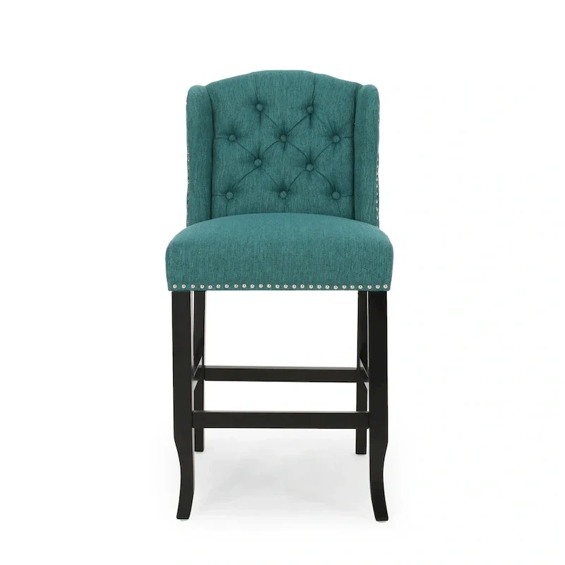Foxcroft Wingback Counter Stool