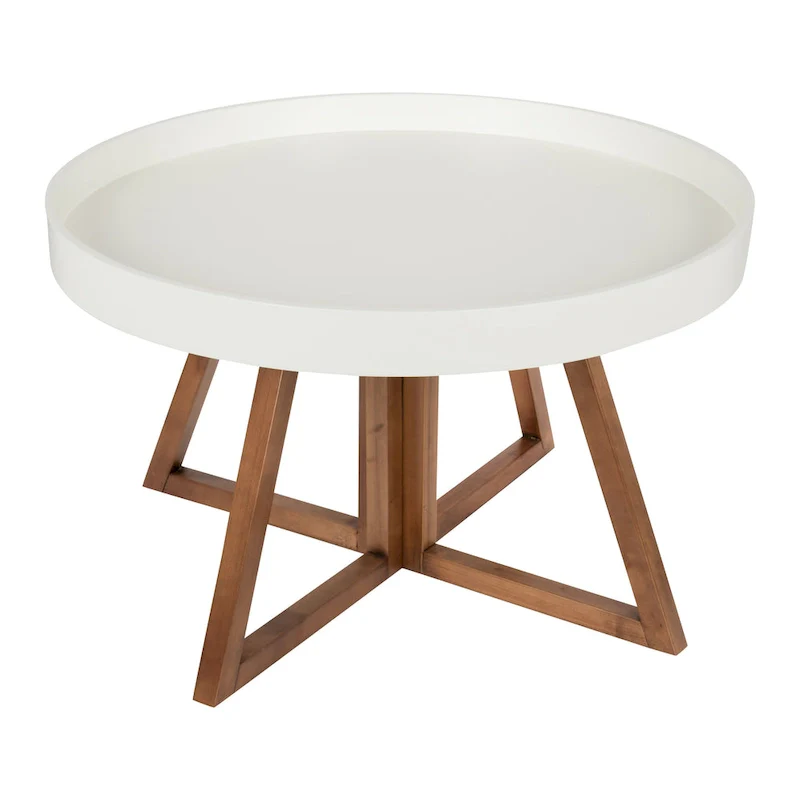 Kate and Laurel Avery 30-inch Round Coffee Table - 30 Diameter