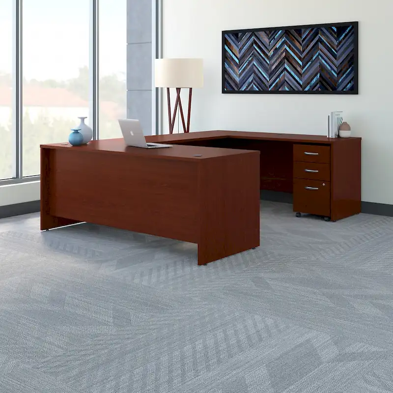 Series C 72W U Shaped Desk with Drawers by Bush Business Furniture