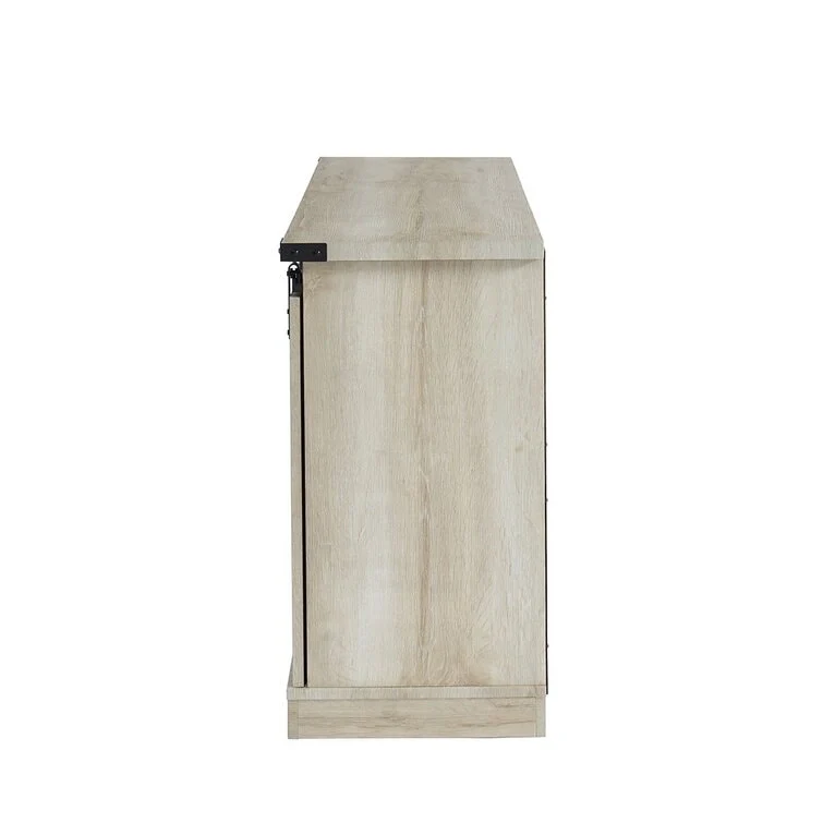 Wood Media Console TV Stand Entertainment Center