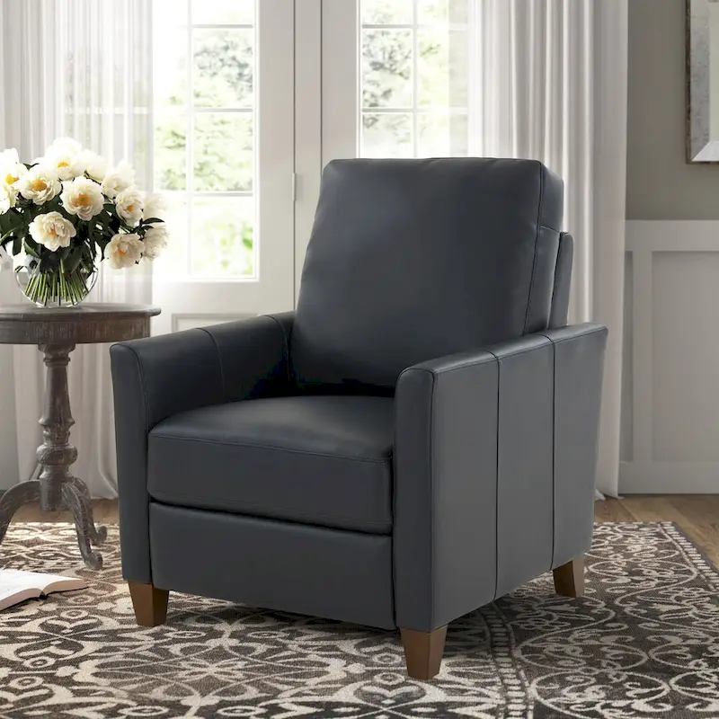 Piper Faux Leather Modern Recliner by Greyson Living