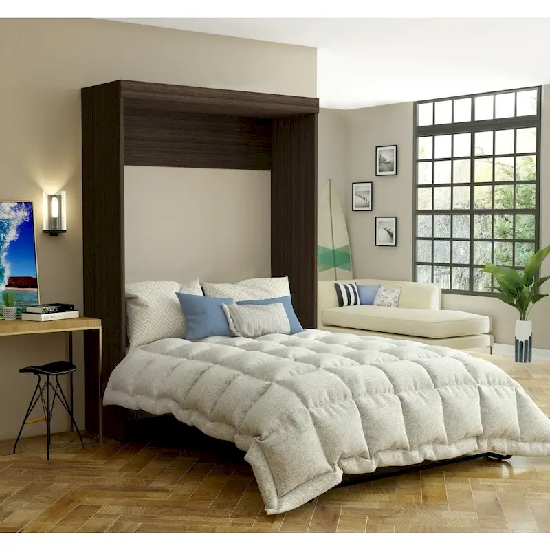 60W Full Murphy Bed with Dual Piston System