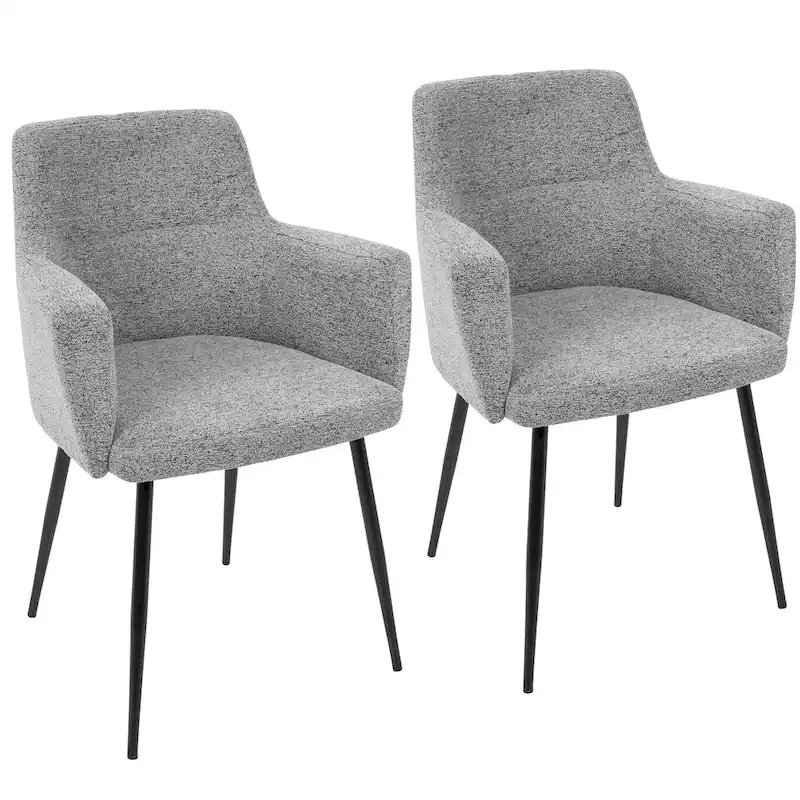 Modern-Style Dining Chairs & Accent Chairs (Set of 2)