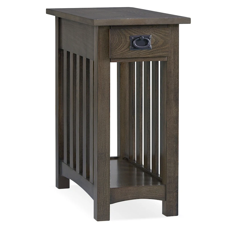 Leick Home Impeccable Transitional 1 Drawer End Table